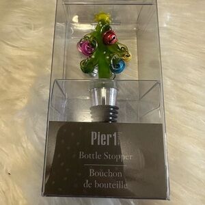 💜3/$15 Pier 1 Christmas Tree Bottle Stopper